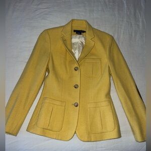 Vintage Ralph Lauren Yellow Blazer